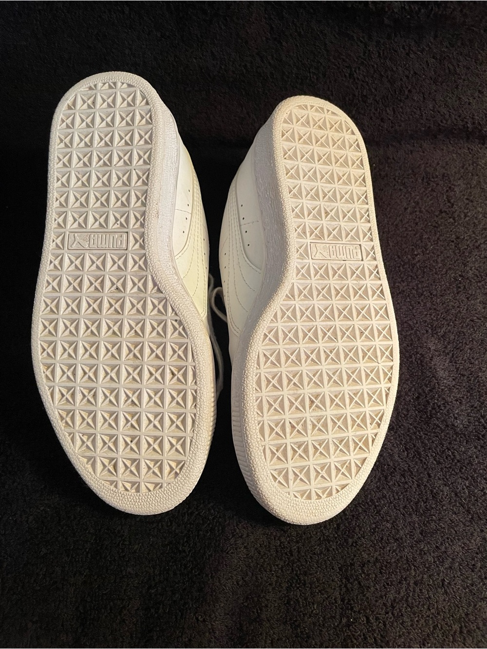 Puma Classic Basket White Leather Size 4.5 - Picture 6 of 9